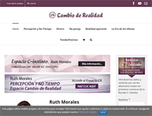 Tablet Screenshot of cambioderealidad.com